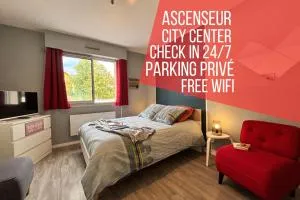 Ô repos - Studio - Parking - 1 lit - 2 pers - Yssac-la-Tourette