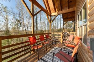 Cabin 2 Peaceful Cabin Near River with Fire Pit and Hot Tub