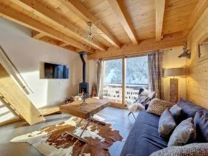 Duplex cosy 6 pers, 2 ch, garage, La Clusaz - FR-1-818-20 - 拉格利塔兹