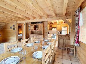 Chalet haut de gamme 8 pers à La Clusaz avec Wifi et parking - FR-1-818-74