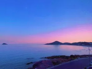 Qingdao Wushe Yujianshanju Tangchi Seaview Hotel - 鲍鱼岛