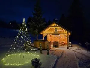 Beskidzka Stodoła przy szlaku z pięknym widokiem - 乌伊索维