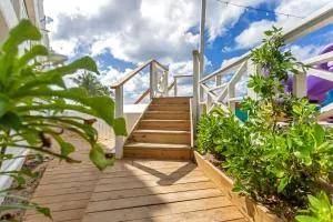 Maho Beach House - Big Beautiful Studio - Ocean View - Maho Reef