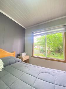 Cabaña Cunco Los Alamos a 300 metros del Centro