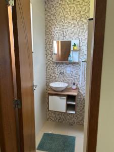 Chalé 2 vista para montanha