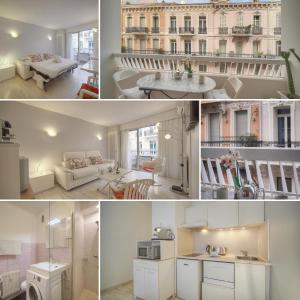 FRGK Victoria 3 Central Cannes 1BR Terrace, AC & Ultra-Fast Wi-Fi