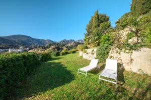 Villas Magnifique Villa d-epoque vue mer, plage a 12 min a pieds : photos des chambres