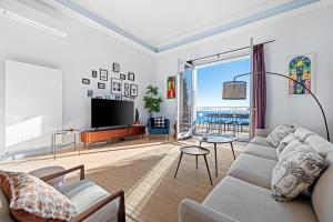 Villas Magnifique Villa d-epoque vue mer, plage a 12 min a pieds : photos des chambres