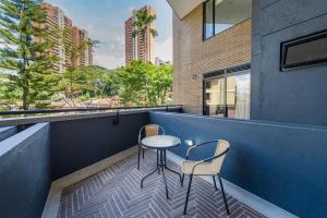Stylish Stay with Private Views in Medellín 310