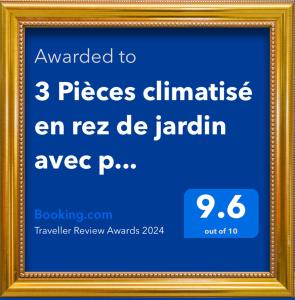 Maisons de vacances Bas de villa composee d-un 3 pieces et d-un studio avec piscine privee : photos des chambres