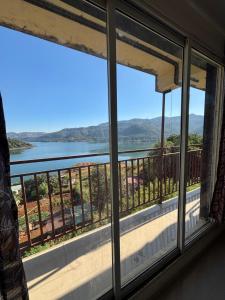 Lake view dining and Lodging