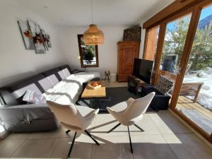 Appartements Serre-Chevalier T4 luxe pied pistes : photos des chambres