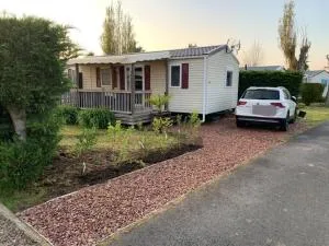 Mobil Home au Camping de la vallée 5 étoiles Deauville - 圣阿尔努