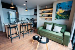 Espacio moderno con vistas impresionantes