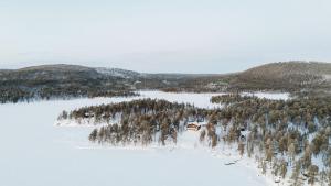 Villa Sarala, Lake Inari, Inarijärvi, Lapland
