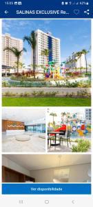 Apto salinas exclusive 2 quartos vista MAR