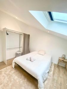 Sejours chez l'habitant Chambre PRIVEE climatisee dans COLOCATION - Pessac - Tram B - WIFI - Terrasse - REF BR1 : photos des chambres