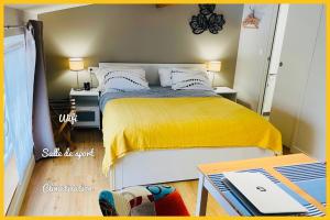 Maisons de vacances Gites ecolabellises du Domaine de Ludeye - au calme dans le Medoc : photos des chambres