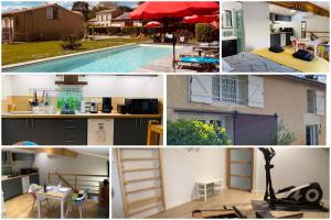 Maisons de vacances Gites ecolabellises du Domaine de Ludeye - au calme dans le Medoc : photos des chambres