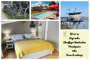 Maisons de vacances Gites ecolabellises du Domaine de Ludeye - au calme dans le Medoc : photos des chambres