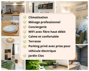 Appartements La p-tite Auxerroise, mini-maison avec jardin ! : photos des chambres