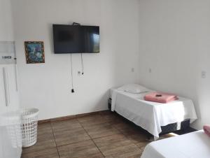 Casa vista da montanha