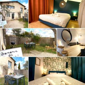 Appartements EDEN l Jardin, Bbq, Duplex l Parking Gratuit & Super Wifi l Vue Panoramique Sainte-Victoire : photos des chambres