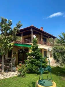 Villa sunset view - Loutrá Elevtherón