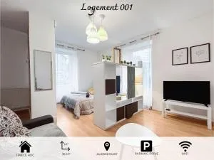 001-Studio cosy Lumineux Wifi & Parking - 欧丹库尔