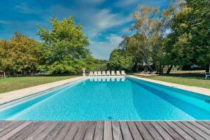 Maisons de vacances PARENTHESE 30 COUCHAGES SUR 2 GITES PISCINE 1H30 Paris CAMPAGNE CHIC : photos des chambres