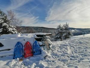 Stodoły w Bieszczadzie domy z sauną i widokiem na góry