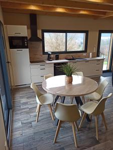 Chalet Le Nid Douillet avec jacuzzi et sauna privatifs