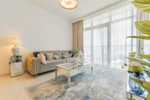 Spectacular 1-Bedroom in Sunrise Bay - Panoramic Sea & Palm Jumeirah Views with Exclusive Building Amenities, Managed by Think Realty