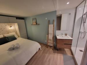 Appartements Les Glycines, T2 near downtown : photos des chambres