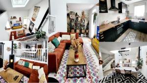 Villas Maison loft avec jardin pour 6 voyageurs entre Paris et Disneyland : photos des chambres
