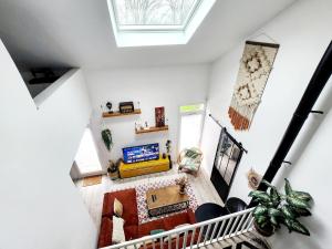 Villas Maison loft avec jardin pour 6 voyageurs entre Paris et Disneyland : photos des chambres
