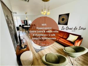 Appartements Hypercentre, spacieux, lumineux, climatise, le Quai de Loire : photos des chambres