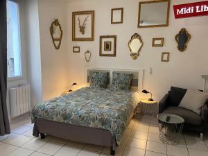 Appartements Studio Triangle Arene Gare Maison Carree Placette : photos des chambres