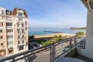 Appartements Saint-Jean de Luz, appartement 5 couchages avec vue ocean - parking : Appartement avec Vue