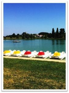Chalets Mobile home climatise au Lac de Lougratte : photos des chambres