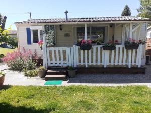 Chalets Mobile home climatise au Lac de Lougratte : photos des chambres