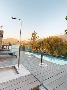 Cómodo y acogedor Cercano a centros Ski Cama King Terraza TV360