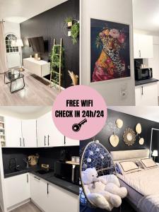 Appartements La suite boheme, 4 prs, avec terrasse : photos des chambres