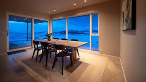 Modern villa in Akureyri with hot tub