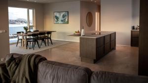 Modern villa in Akureyri with hot tub