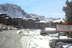 Studio cosy à Mâcot-la-Plagne 24 m² avec vue montagne - 拉普拉尼马孔