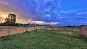 Atardecer de los andes - Eugenio Bustos