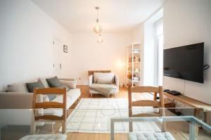 Private terrace & city view at Príncipe Real