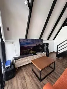 A-Frame Cabin staycation with pool & jacuzzi - Catanauan