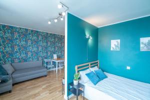 Green studio in the city center of Wroclaw